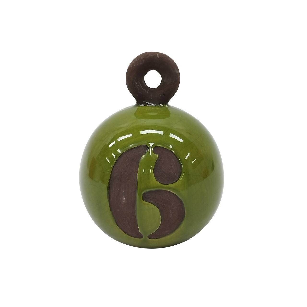 4.5" Green Ceramic 6 Dumbbell Tabletop Décor by Celebrate It™